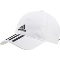 Czapka z daszkiem męska adidas Aeroready Baseball Cap 3 Stripes 4athlts OSFM biała GM4511