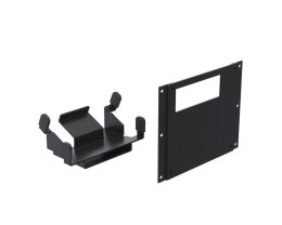 Ergonomic Solutions SpacePole Kiosk SPK612-02 akcesorium do systemów POS POS printer cover Czarny Metal