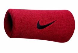 FROTKA NA RĘKĘ SZEROKA NIKE SWOOSH DOUBLEWIDE czerwona /2szt/ NN05624601