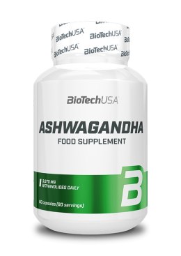 HIT ASZWAGANDA - BioTech USA Ashwagandha 60 kaps.