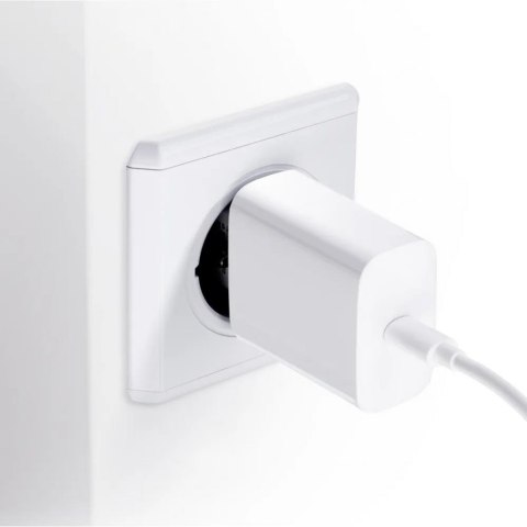Ładowarka Sieciowa Forcell USB TYPC 3A 25W z funkcją ładowania PD i QC 4.0 + odpinany kabel TYPC 1M Ładowarka Sieciowa Forcell USB TYPC 3A 25W z funkcją ładowania PD i QC 4.0 + odpinany kabel TYPC 1M