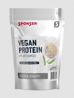 Odżywka SPONSER VEGAN PROTEIN Neutral Puszka 480g (NEW 2025)