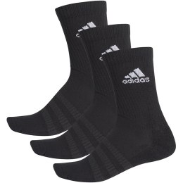 Skarpety adidas Cushioned Crew 3PP czarne DZ9357