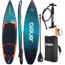 ZESTAW - DESKA SUP 170 KG DMUCHANA ENERO 350x81x15CM OCEAN