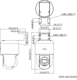 KAMERA IP HIKVISION DS-2DE2C400MW-DE(F0)(S7)