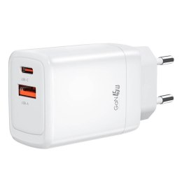 Ładowarka sieciowa XO CE16, 45W, 1x USB-C, 1x USB-A