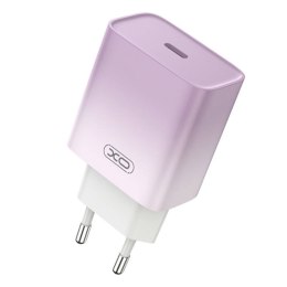 Ładowarka sieciowa XO CE18, USB-C, PD30W (fioletowa)