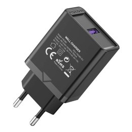 Ładowarka sieciowa Vention FACB0-EU USB 22.5W (czarna)