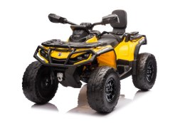 Quad Can Am Outlander ATV z Pilotem Żółty