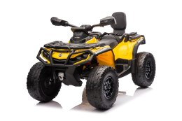 Quad Can Am Outlander ATV z Pilotem Żółty