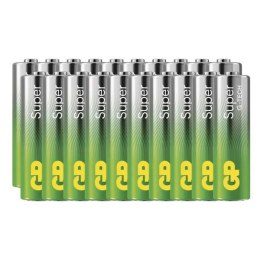 Bateria alkaliczna, AA (LR6), AA, 1.5V, GP, folia, 20-pack, Super