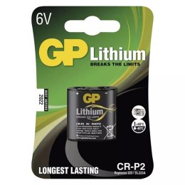 Bateria litowa, CR-P2, CR-P2, 6V, GP, blistr, 1-pack