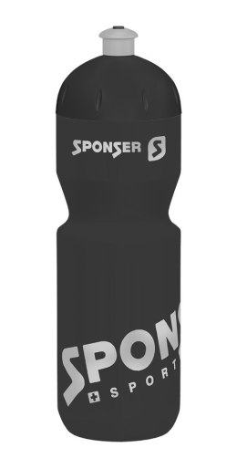 Bidon SPONSER black / silver 500 ml NET (NEW 2025)