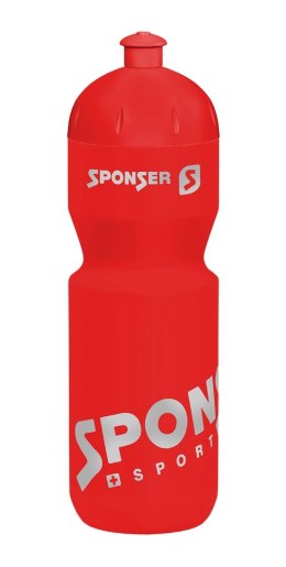 Bidon SPONSER red / silver 500 ml NET (NEW 2025)