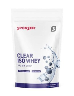 Odżywka SPONSER CLEAR ISOLATE WHEY Jagoda Worek 450g (NEW 2025)