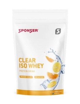 Odżywka SPONSER CLEAR ISOLATE WHEY Pomarańcza-Yuzu Worek 450g (NEW 2025)