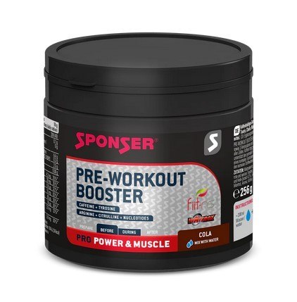 Odżywka SPONSER PRE-WORKOUT BOOSTER Cola Puszka 256g (NEW 2025)