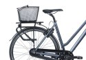 Kosz na bagażnik BASIL BASE XL REAR BASKET, MIK z adapterem do mocowania, Stalowy, Black (Eco Bottom) (NEW 2025)