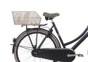 Kosz na bagażnik BASIL CENTO FLOWER REAR BASKET, Stalowy, Nude Metallic (NEW 2025)