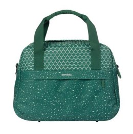 Torba BASIL FLAIR CARRY ALL BICYCLE BAG, HOOK-ON, 18L, Wodoodporna, Green (NEW 2025)