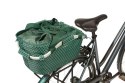 Kosz na bagażnik BASIL FLAIR CARRY ALL REAR BASKET, MIK z adapterem do mocowania, 22L, Wodoodporna, Green (NEW 2025)