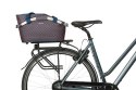 Kosz na bagażnik BASIL FLAIR CARRY ALL REAR BASKET, MIK z adapterem do mocowania, 22L, Wodoodporna, Navy (NEW 2025)