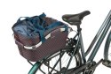 Kosz na bagażnik BASIL FLAIR CARRY ALL REAR BASKET, MIK z adapterem do mocowania, 22L, Wodoodporna, Navy (NEW 2025)