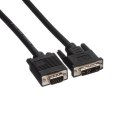 Video Kabel DVI (12+5) M - VGA (D-Sub) (M), 2m, czarny