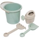 Sand set №1 (bucket, watering can, shovel, rake) (