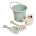 Sand set №1 (bucket, watering can, shovel, rake) (