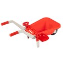 Wheelbarrow for kids with a shovel