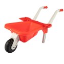 Wheelbarrow for kids with a shovel