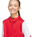 Bluza dla dzieci adidas Squadra 25 Hoodie czerwono-biała JD4801