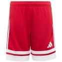 Spodenki dla dzieci adidas Squadra 25 czerwone JJ2416