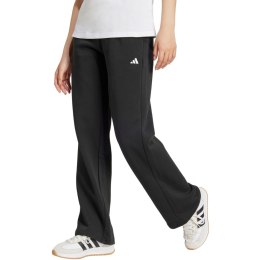 Spodnie damskie adidas Essentials Small Logo Feel Cozy Open-Hem czarne JC5921