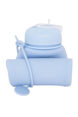 COOLPACK - PUMP - BIDON SILIKONOWY - 600 ml - PASTEL / POWDER BLUE