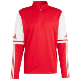 Bluza męska adidas Squadra 25 Training Top czerwono-biała JD2984