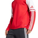 Bluza męska adidas Squadra 25 Training Top czerwono-biała JD2984