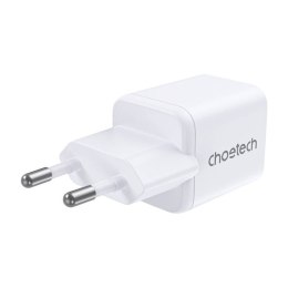 Ładowarka sieciowa Choetech PD30W Dual Ports 1C1A (biała)