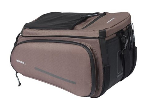 Torba na bagażnik BASIL MOV TRUNK BAG, Do stosowania z MIK, 10-26L, Wodoodporna, Brown (NEW 2025)