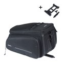 Torba na bagażnik BASIL MOV TRUNK BAG, MIK z adapterem do mocowania, 10-26L, Wodoodporna, Black (NEW 2025)