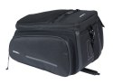 Torba na bagażnik BASIL MOV TRUNK BAG, MIK z adapterem do mocowania, 10-26L, Wodoodporna, Black (NEW 2025)