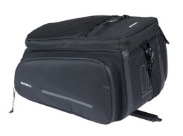 Torba na bagażnik BASIL MOV TRUNK BAG, MIK z adapterem do mocowania, 10-26L, Wodoodporna, Black (NEW 2025)