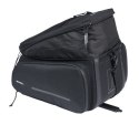 Torba na bagażnik BASIL MOV TRUNK BAG, MIK z adapterem do mocowania, 10-26L, Wodoodporna, Black (NEW 2025)