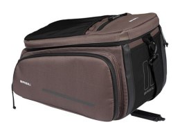 Torba na bagażnik BASIL MOV TRUNK BAG, MIK z adapterem do mocowania, 10-26L, Wodoodporna, Brown (NEW 2025)