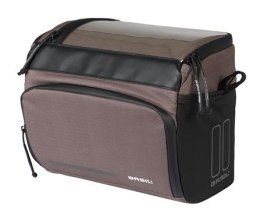 Torba na kierownicę BASIL MOVE HANDLEBAR BAG, KF z adapterem do mocowania, 7-8L, wodoodporna, Brown (NEW 2025)