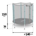 Trampolina ogrodowa dla dzieci 140 cm 4,5ft Neo-Sport