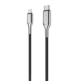 Kabel USB-C do Lightning Cygnett Armoured 30W 2m (czarny)