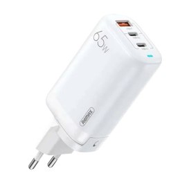 Ładowarka sieciowa Remax, RP-U55, 2x USB-C, USB, EU 65W (czarna)