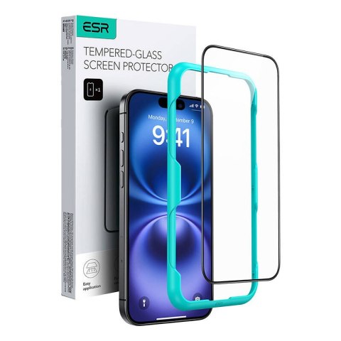 Szkło hartowane ESR dla iPhone 16 Plus Szkło hartowane ESR dla iPhone 16 Plus